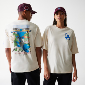 Polo MLB Los Angeles Dodgers Baseball Grphc Light Beige