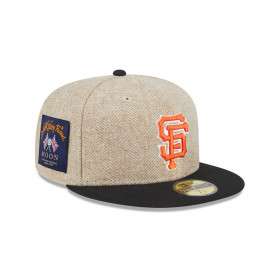 Gorra 59Fifty MLB San Francisco Giants Herringbone Moon Beige