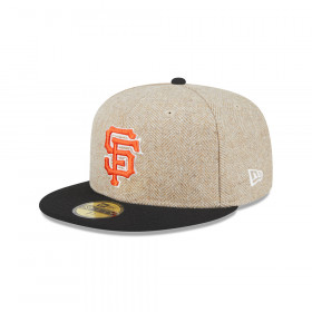 Gorra 59Fifty MLB San Francisco Giants Herringbone Moon Beige