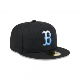 Gorra 59Fifty MLB Boston Red Sox Tonal Koi Negro