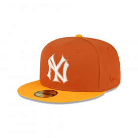 Gorra 59Fifty MLB NY Yankees Rust Copper Properties Naranja