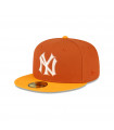 Gorra 59Fifty MLB NY Yankees Rust Copper Properties Naranja