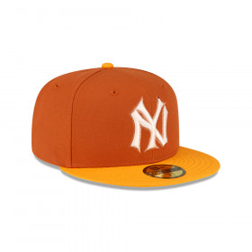 Gorra 59Fifty MLB NY Yankees Rust Copper Properties Naranja