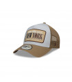 Gorra 9Forty New Era Patch Trucker Beige