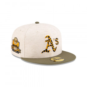 Gorra 59Fifty MLB Oakland Athletics Hemp Natural Beige