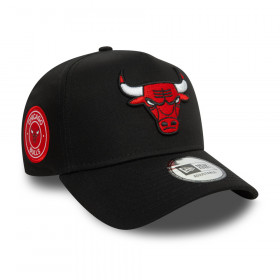 Gorra 9Forty NBA Chicago Bulls Patch Negro