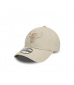 Gorra 9Forty NBA  Chicago Bulls Team Outline Light Beige
