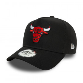 Gorra 9Forty NBA Chicago Bulls Patch Negro
