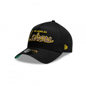 Gorra 9Forty NBA Los Angeles Lakers Wrdmrk Script Negro