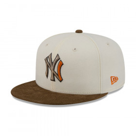 Gorra 59Fifty MLB New York Yankees Corduroy Blanco