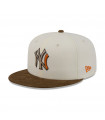 Gorra 59Fifty MLB New York Yankees Corduroy Blanco