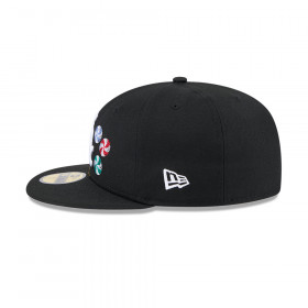 Gorra 59Fifty MLB Chicago White Sox State Stitch Negro