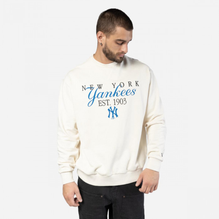 Polera New York Yankees MLB Lifestyle Crew Neck White