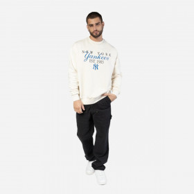 Polera New York Yankees MLB Lifestyle Crew Neck White