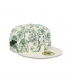 Gorra 59Fifty MLB Detroit Tigers Spring Floral Blanco