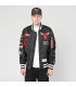 Casaca NBA Chicago Bulls Alpha Industries Negro