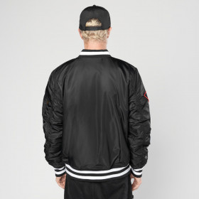 Casaca NBA Chicago Bulls Alpha Industries Negro