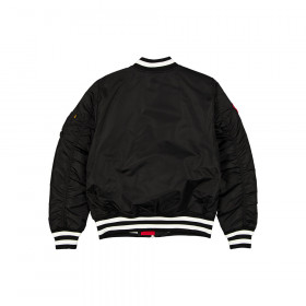 Casaca NBA Chicago Bulls Alpha Industries Negro