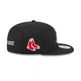 Gorra 59Fifty MLB Boston Red Sox Alpha Industries Negro