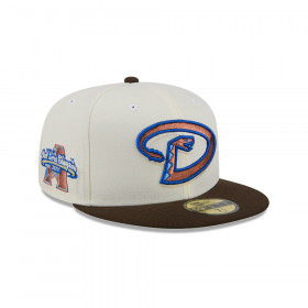 Gorra 59Fifty MLB Arizona Diamondbacks Chrome Walnut Crema