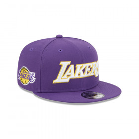 Gorra 9Fifty Los Angeles Lakers NBA Statement Edition Morado