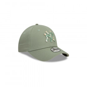Gorra 9Forty MLB  NY Yankees Camo Infill Green Pstl Niños