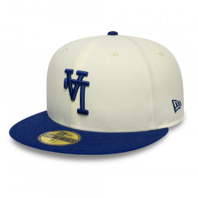 Gorra 59Fifty MLB Los Angeles Dodgers Upside Down Blanco