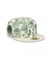 Gorra 59Fifty MLB New York Yankees Spring Floral Blanco