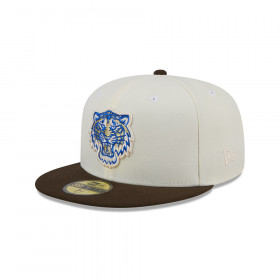 Gorra 59Fifty MLB Detroit Tigers Chrome Walnut Crema