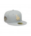 Gorra 59Fifty MLB  Los Angeles Dodgers Mlb Wordmark Grey