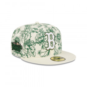 Gorra 59Fifty MLB Boston Red Sox Spring Floral Blanco