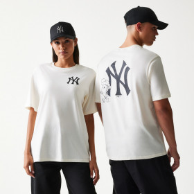 Polo MLB New York Yankees Food Graphic Blanco