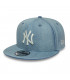 Gorra 9Fifty MLB New York Yankees Denim Celeste