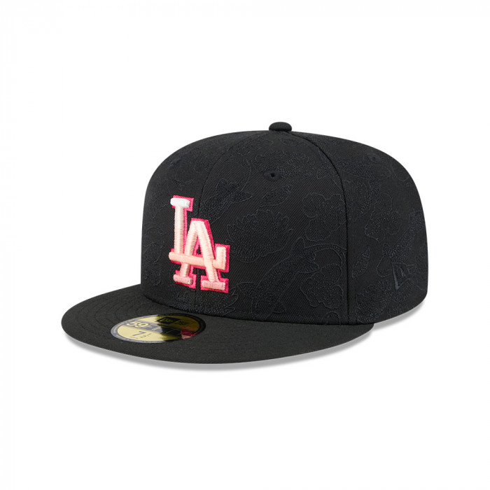 Gorra 59Fifty MLB Los Angeles Dodgers Tonal Koi Negro