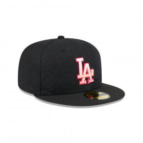Gorra 59Fifty MLB Los Angeles Dodgers Tonal Koi Negro