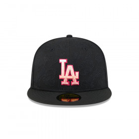Gorra 59Fifty MLB Los Angeles Dodgers Tonal Koi Negro