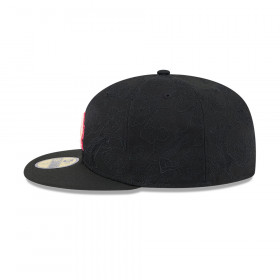 Gorra 59Fifty MLB Los Angeles Dodgers Tonal Koi Negro