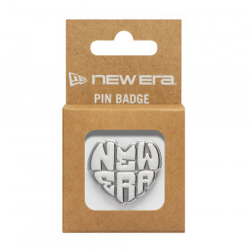 Pin Heart New Era Gris