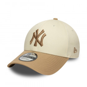 Gorra 9Forty MLB New York Yankees Colour Block Beige