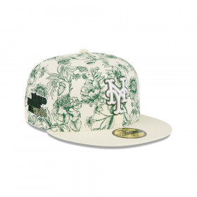 Gorra 59Fifty MLB New York Mets Spring Floral Blanco