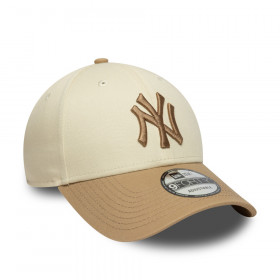 Gorra 9Forty MLB New York Yankees Colour Block Beige