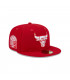 Gorra 59Fifty NBA Chicago Bulls Evergreen Rojo