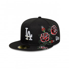 Gorra 59Fifty MLB Los Angeles Dodgers Floral Black