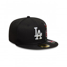 Gorra 59Fifty MLB Los Angeles Dodgers Floral Black