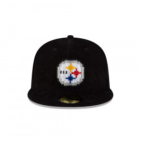Gorra 59Fifty NFL Pittsburgh Steelers Pixels Negro