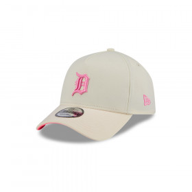 Gorra 9Forty MLB Detroit Tigers Pink Glow Blanco
