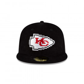 Gorra 59Fifty NFL Kansas City Chiefs Pixels Negro