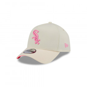 Gorra 9Forty MLB Chicago White Sox Pink Glow Blanco