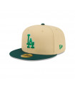 Gorra 59Fifty MLB Los Angeles Dodgers Forest Canvas Beige