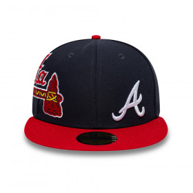 Gorra 59Fifty MLB Atlanta Braves Premium Baseball Azul